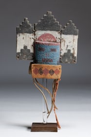 Hopi Kachina Mask Model - Headdress with Tablita - Early 20th Century