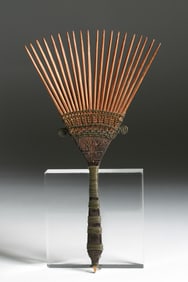 Antique Balinese Ornamental Hair Comb - Indonesia 19th - 20th Century