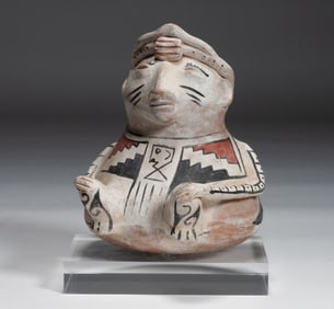 Casas Grande Polychrome Effigy Jar - Mata Ortiz