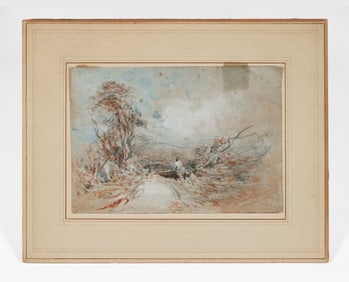 J.M.W. Turner (Attributed) Watercolor Circa 1840