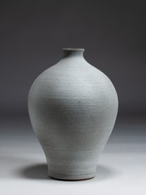 Modernist Studio Pottery Vase by Anthony Ivins 1954