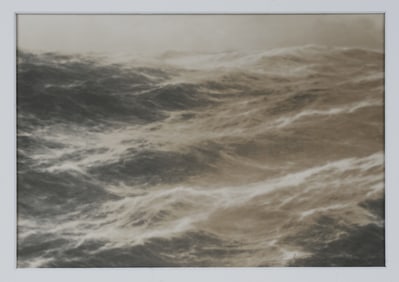 California Arts & Crafts Photograph "Waves" by Leopold Hugo