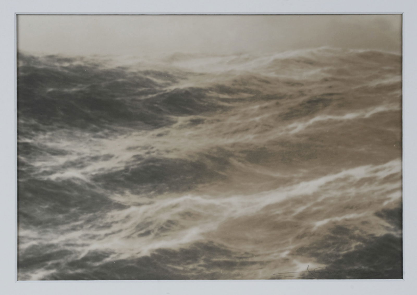 California Arts & Crafts Photograph "Waves" by Leopold Hugo (1 of 8)