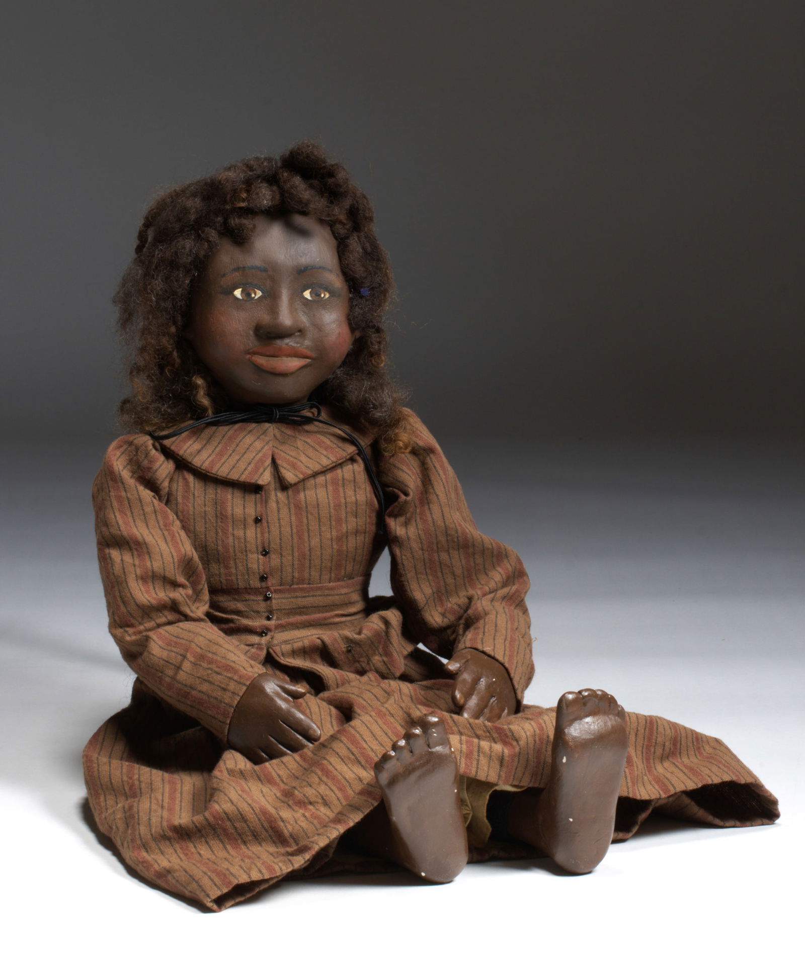 Black Woman Doll by Shari Lutz - Pennsylvania Folk Art (1 of 9)