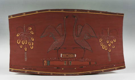 Australian Aboriginal Bark Painting - Port Keating