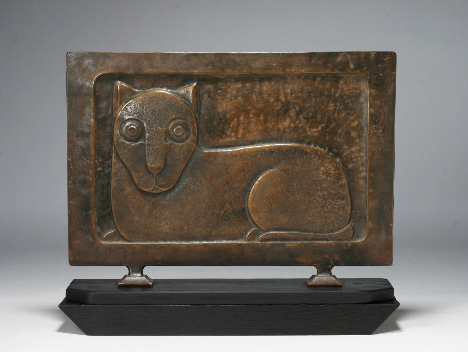 Beniamino Bufano (1898-1970) “Press Club Cat” Bronze Sculpture (1 of 13)