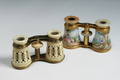 Two (2) Pairs of French Opera Glasses