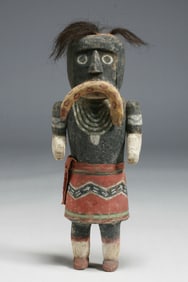 Old Hopi Snake Dancer Kachina Doll - Native American - Early 20th Century