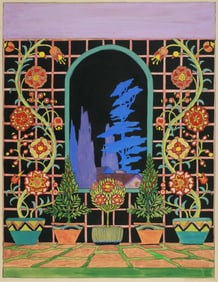 Isabelle Percy West (1882-1976) WPA - Arts & Crafts Painting