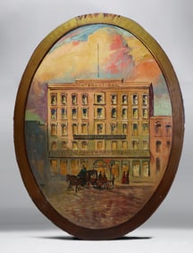 William Wilke (1879-1958) California WPA Painting - 1934