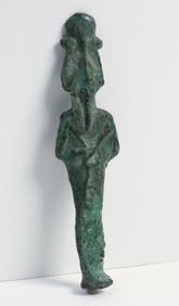 Ancient Egyptian Bronze Figure of Osirus