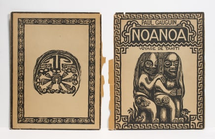 Paul Gauguin Noa Noa Voyage de Tahiti - Separated Dust Covers 1926