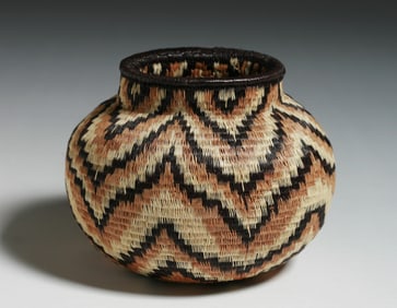 Fine Wounaan Woven Basket - Panama Rainforest - Latin Native American