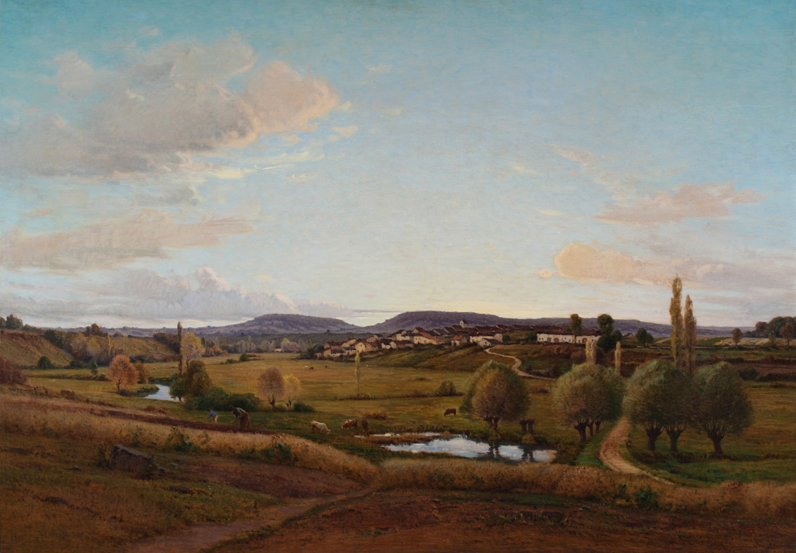 Jean Monchablon (1855-1904) French Impressionist Painting (1 of 17)