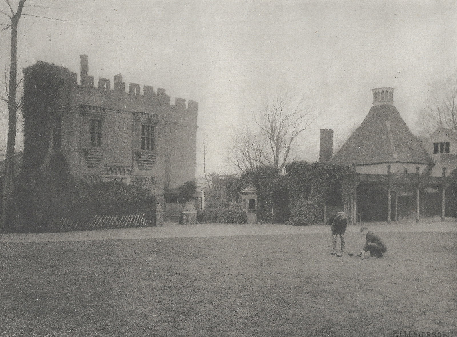 Peter Henry Emerson (1856-1936) "The Old Rye House" Photogravure (1 of 7)