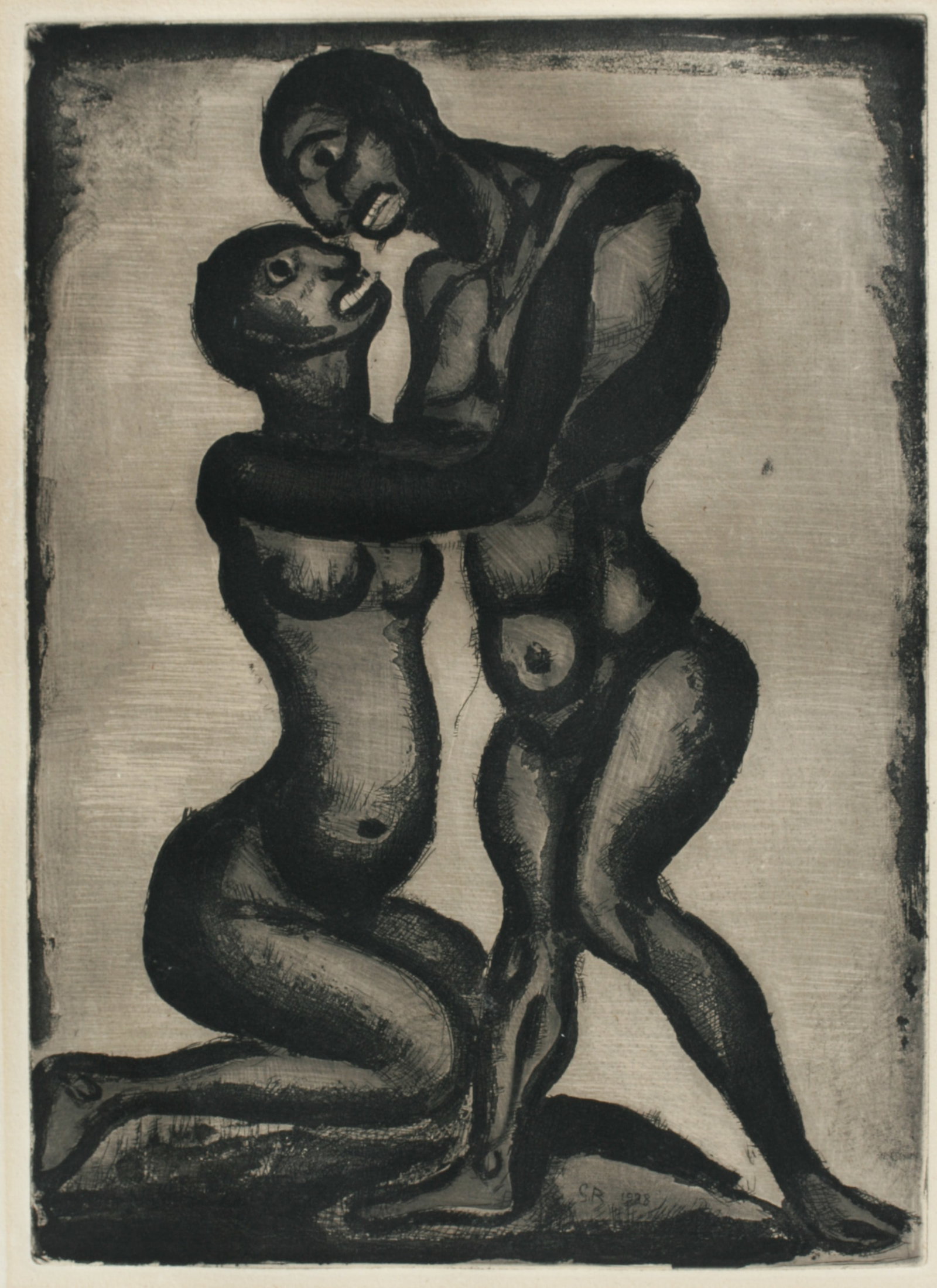Georges Rouault (1871–1958) Etching & Aquatint - Les Amants 1932 (1 of 9)