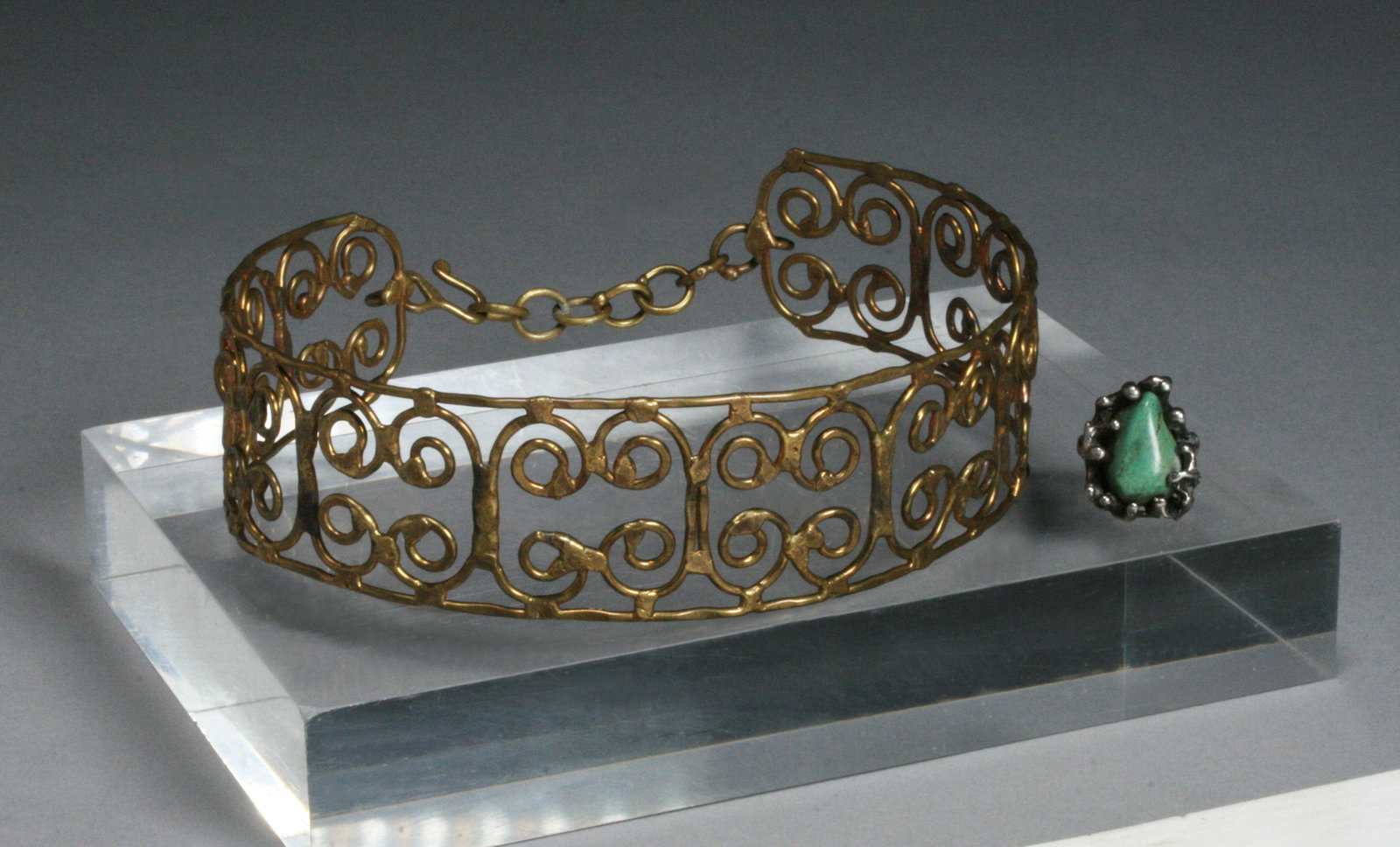 Pal Kepenyes (1926–2021) Brutalist Mexican Necklace & Ring (1 of 8)