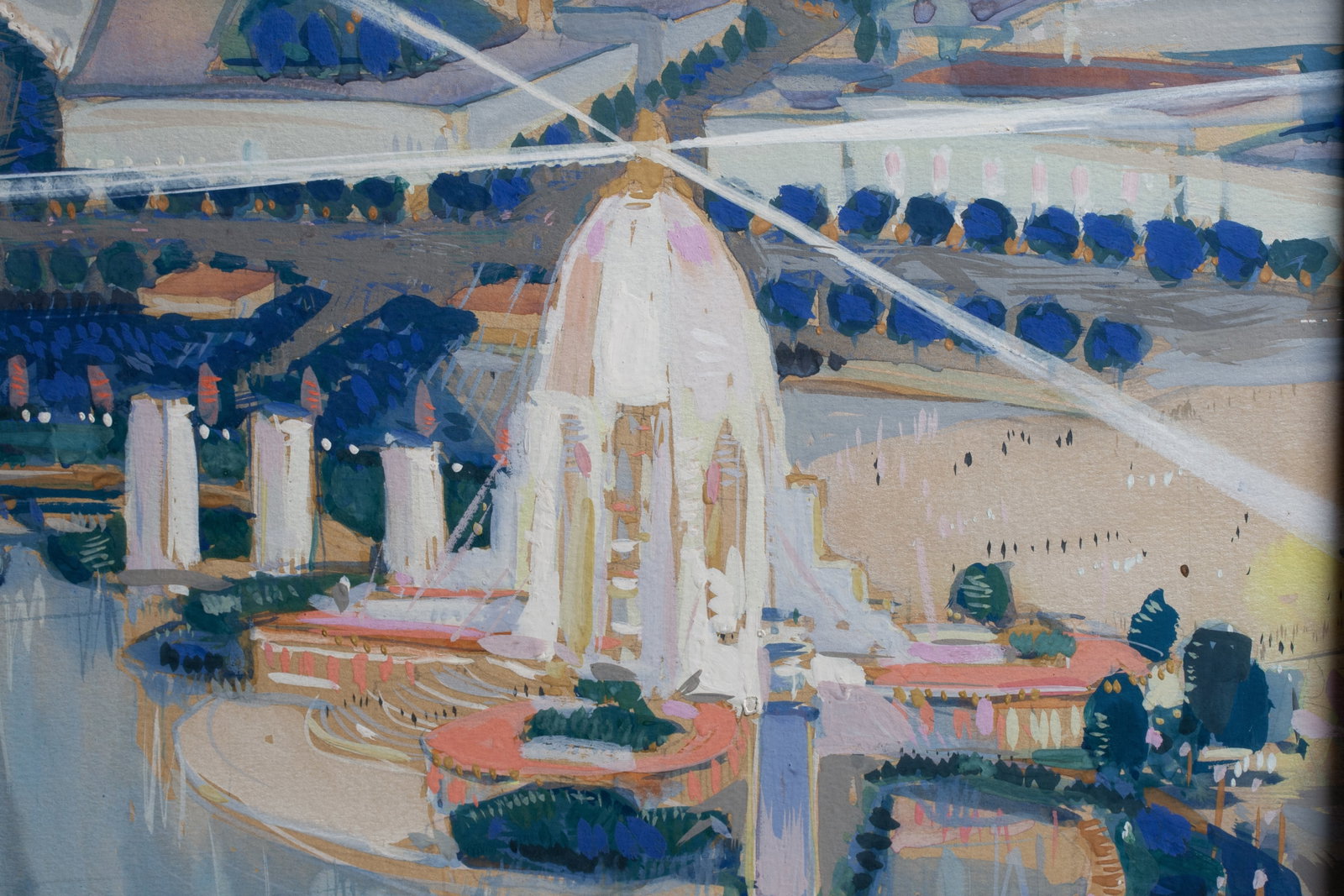 Architectural Study Painting - Bernard Maybeck (attributed) - 4