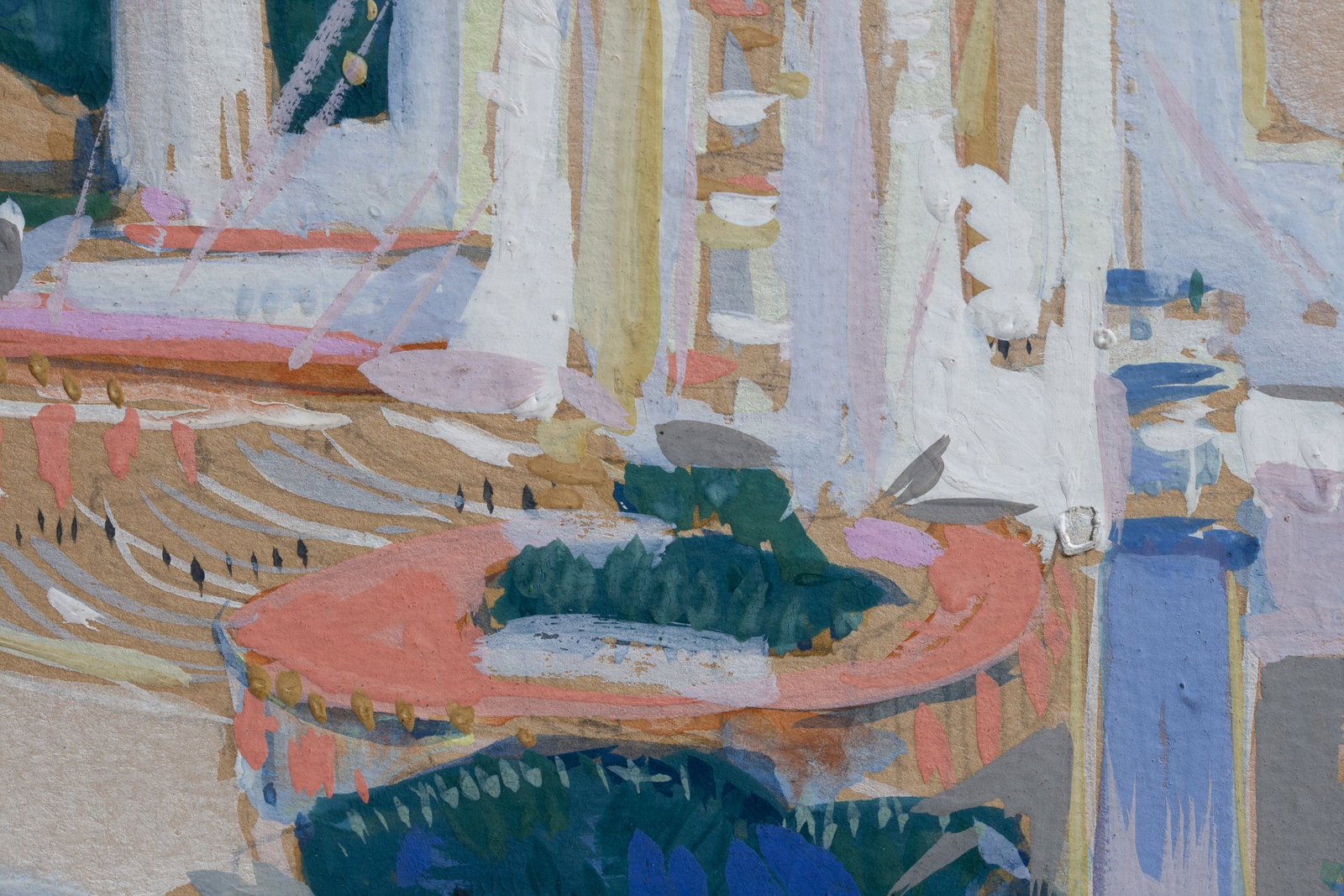 Architectural Study Painting - Bernard Maybeck (attributed) - 7