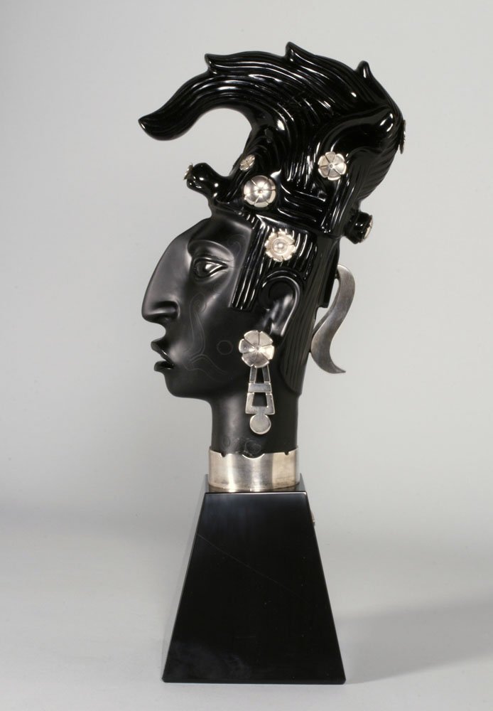 Mexican Carved Stone=Silver Sculpture by Ezequiel Tapia (1 of 10)