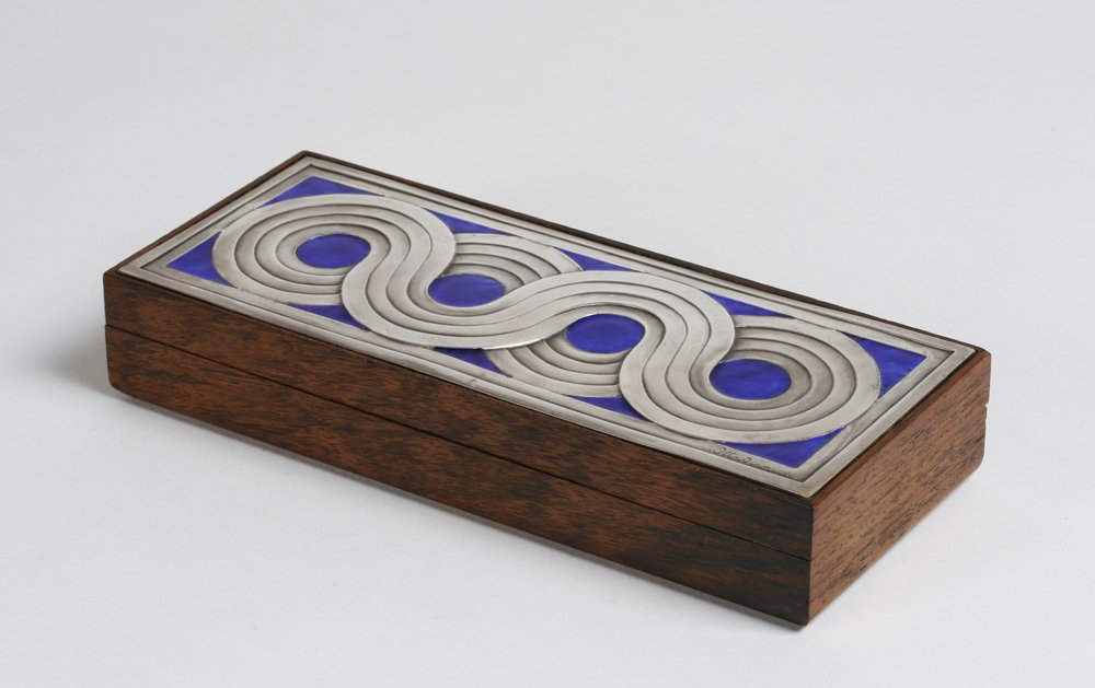 Ottaviani Silver and Enamel Box - Italian Mid Century (1 of 10)
