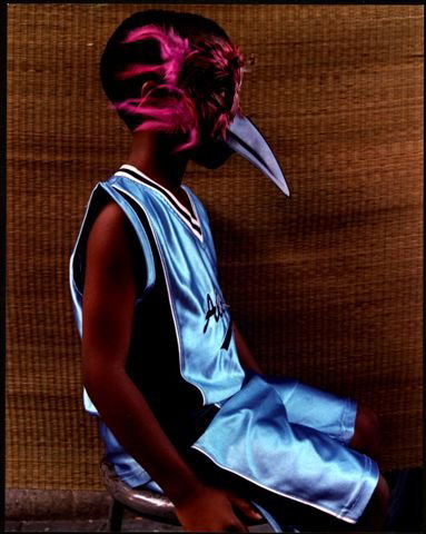 Xaviera Simmons, Untitled (From "The Landscape: Expanded Engagement, Extended Space" Series, 2006, Diptych, Color photography, 14" x 11" each