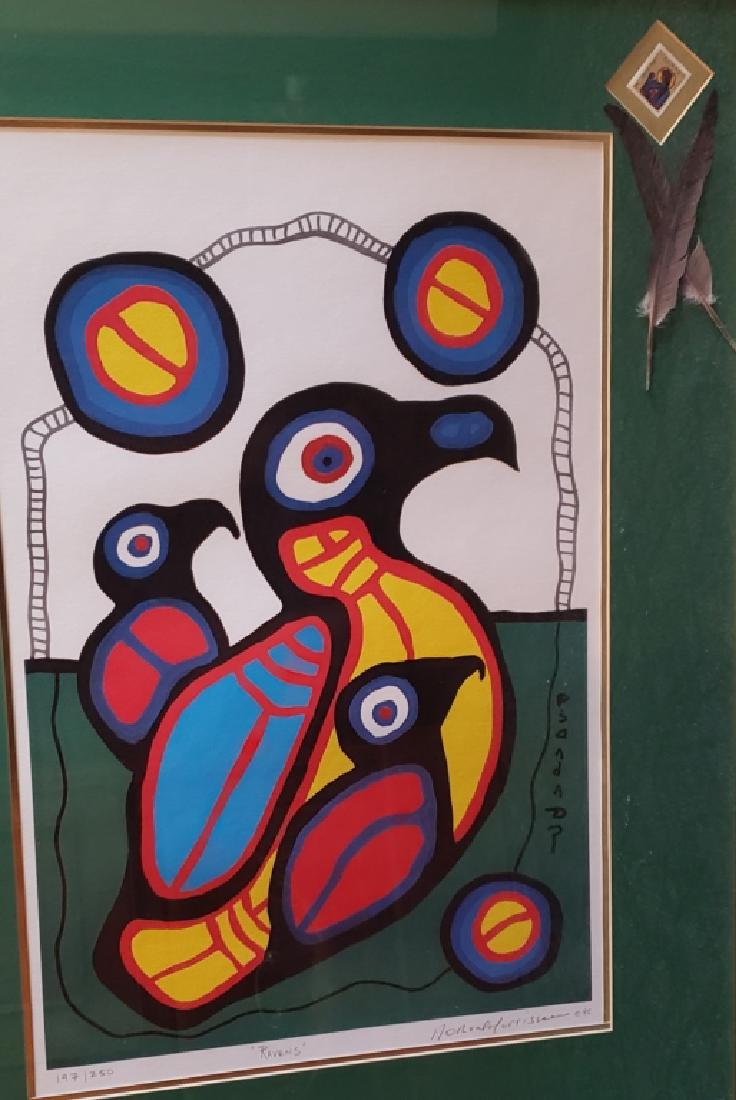 NORVAL H. MORRISSEAU (CANADA  RCA OC 1931-2007) (1 of 1)