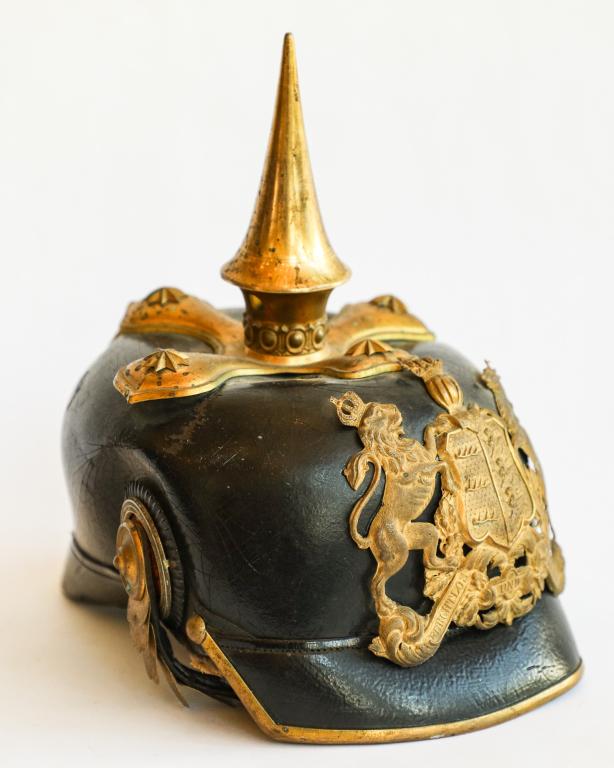 WWI MILITARY HELMET AND BAYONET (1 of 1)