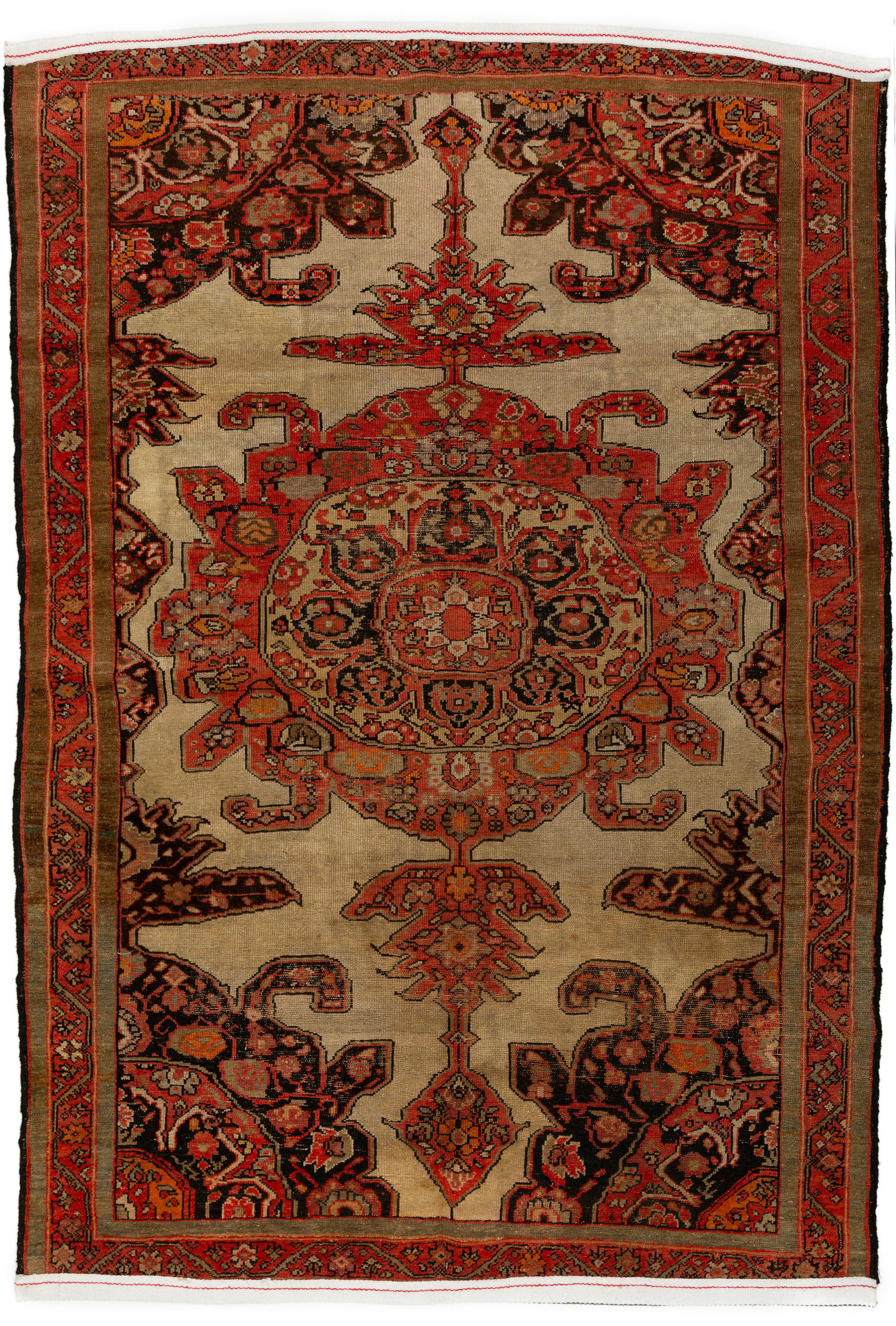 A VINTAGE FARAHAN MALAYER CARPET (1 of 1)