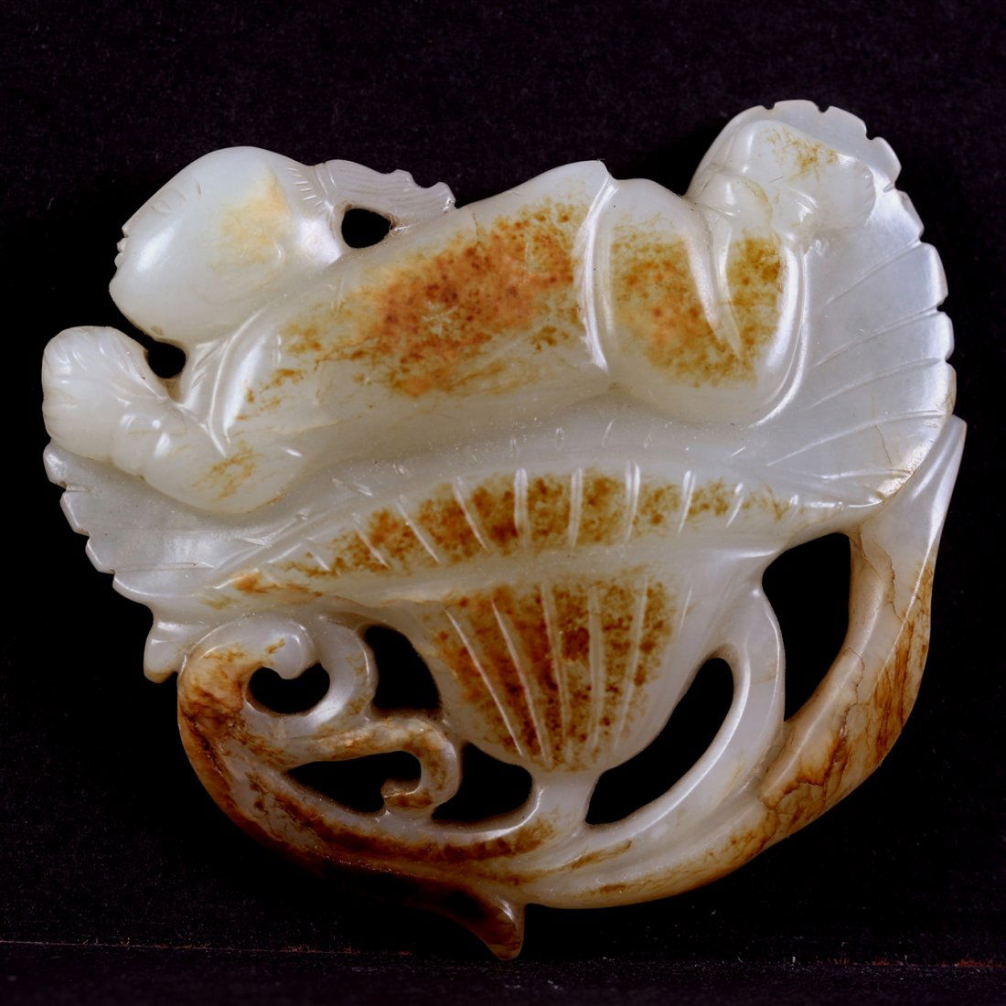 Chinese White Jade Figure. (1 of 4)