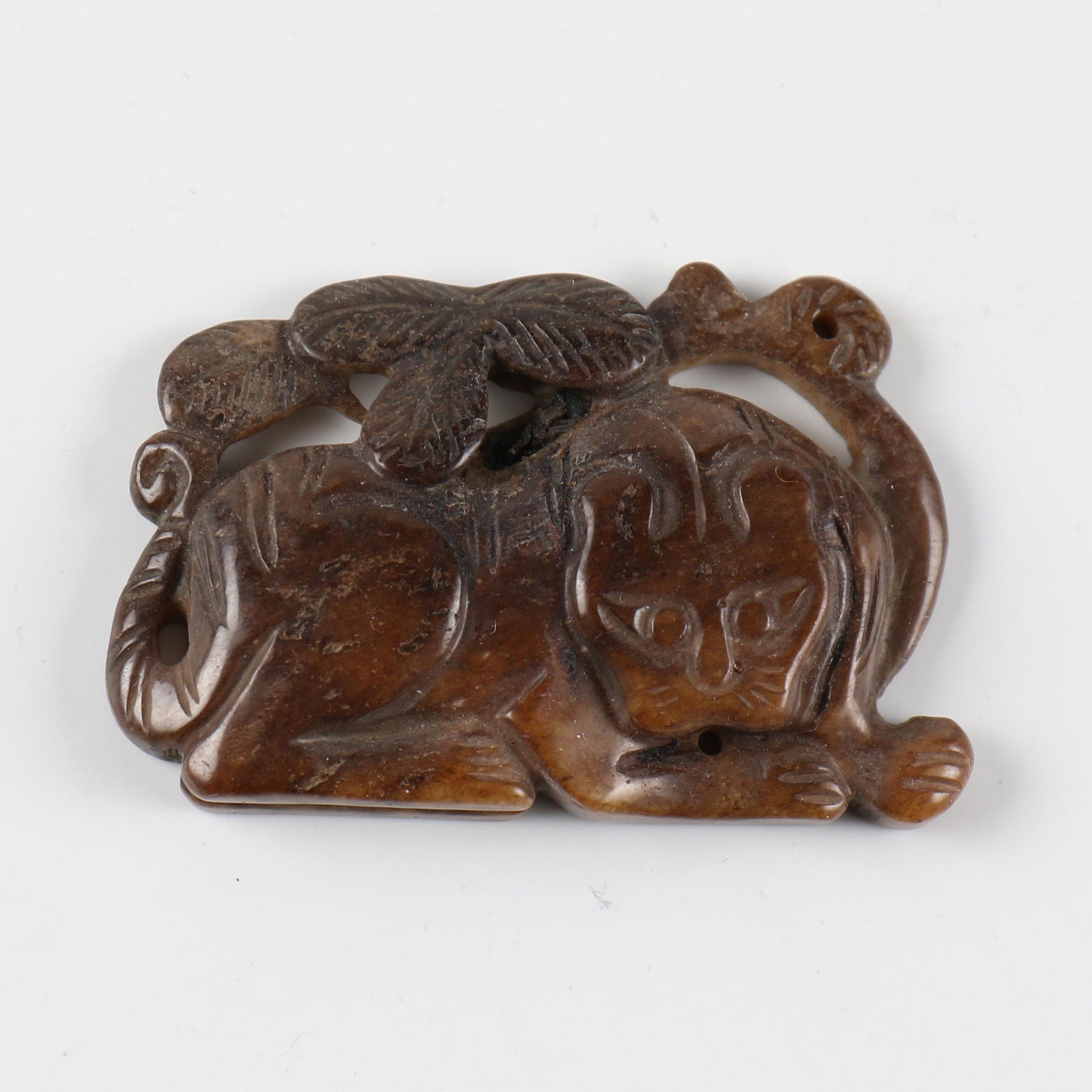 Chinese Jade Carved Pendent (1 of 3)