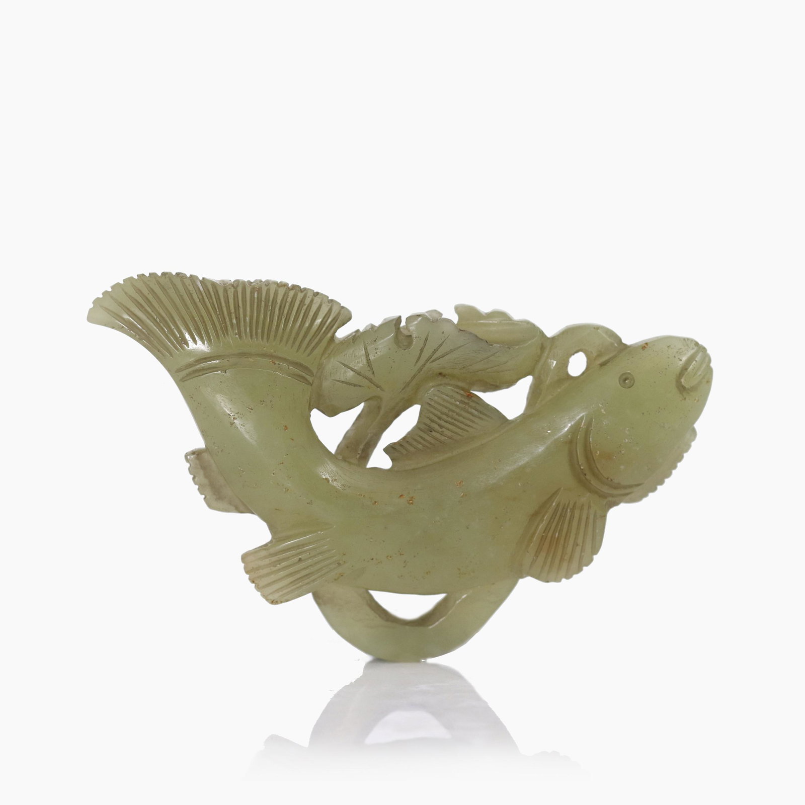 A Chinese Jade Fish Ornament (1 of 5)