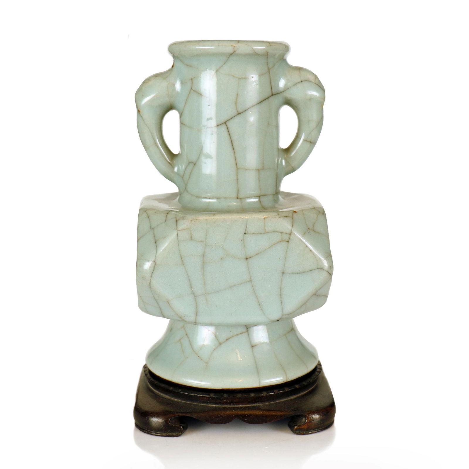 A Chinese Crackle Glazed Vase (1 of 10)