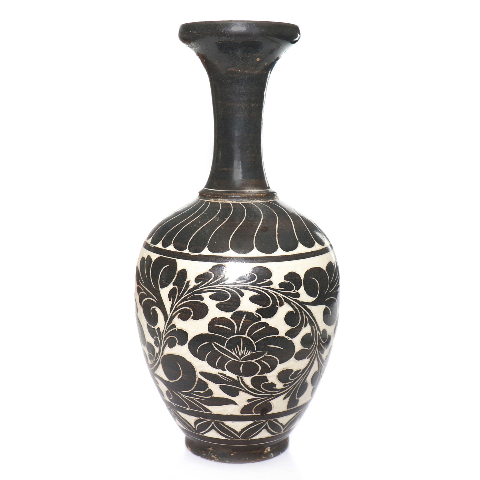 Chinese Cizhou Porcelain Vase (1 of 7)