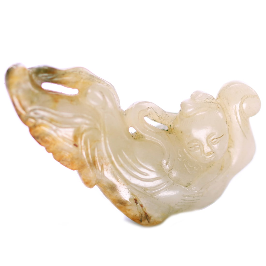 Chinese Jade Carved Pendant (1 of 5)