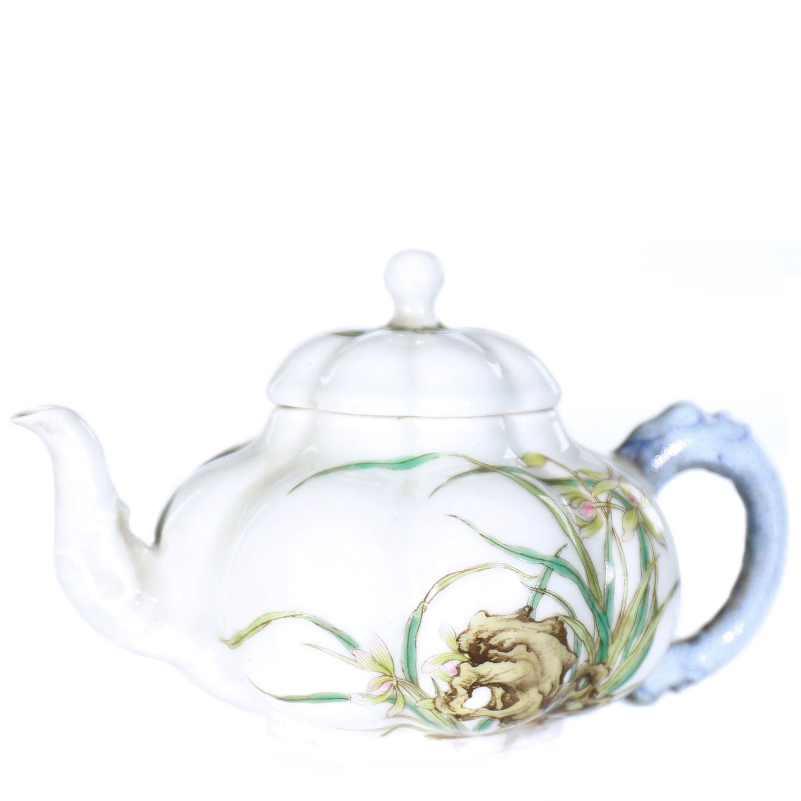 Chinese Famille-Rose Porcelain Tea Pot (1 of 11)