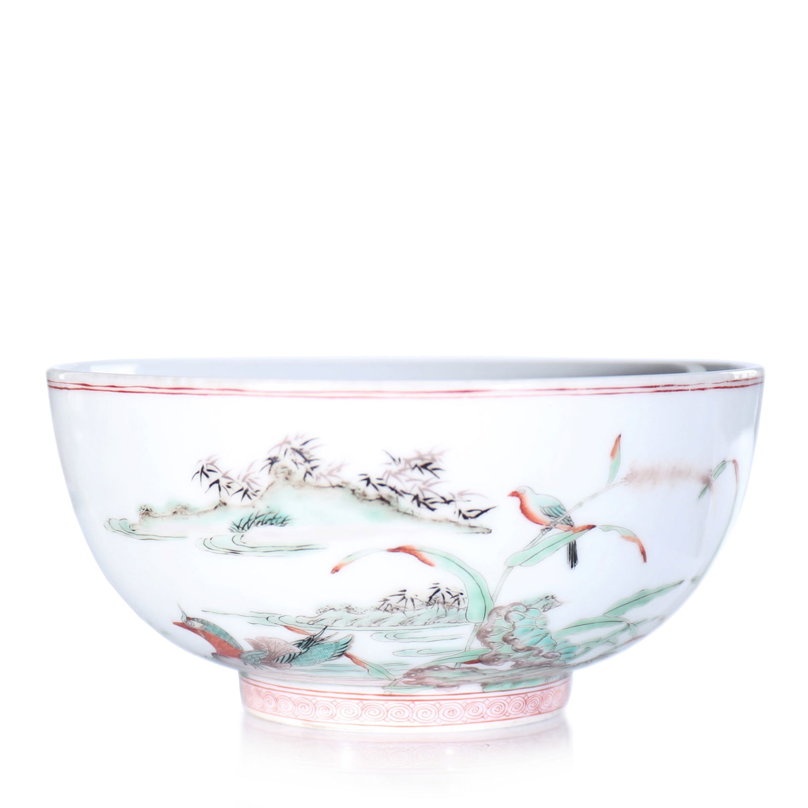 Chinese Famille-Rose Porcelain Bowl (1 of 9)