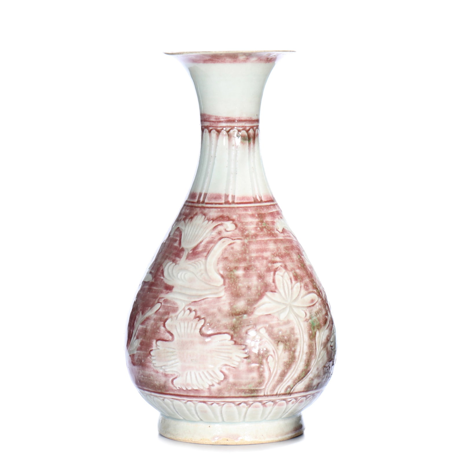A Chinese Copper Red Glazed Porcelain Vase (1 of 7)