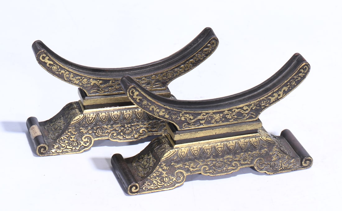 A Pair Of Chinese Cleverly Colored White Jade Carved Double Gourd Ornament With Stand - 14