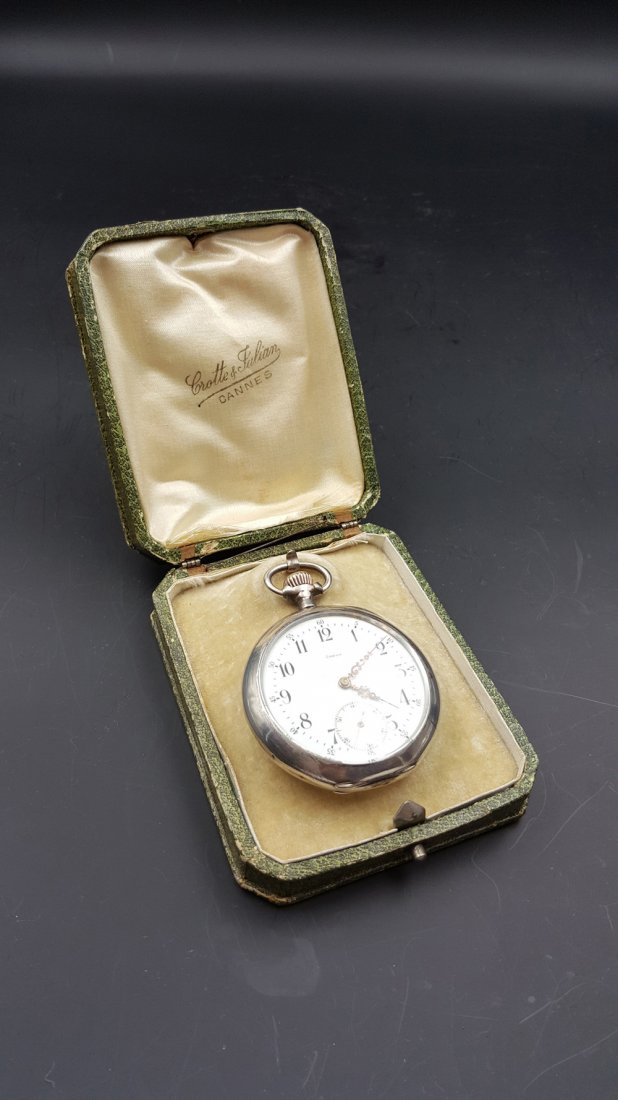 Silver Pocket Watch, Omega, Paris 1900 (1 of 5)