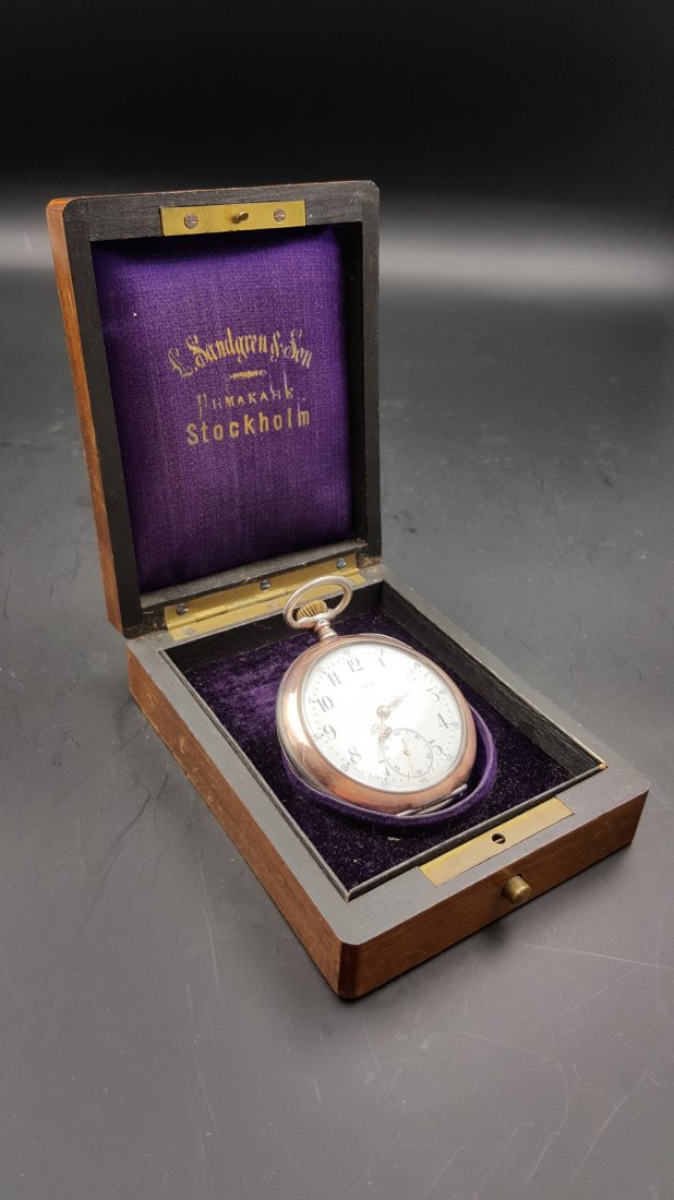Silver Pocket Watch, Omega, Paris 1900 (1 of 5)