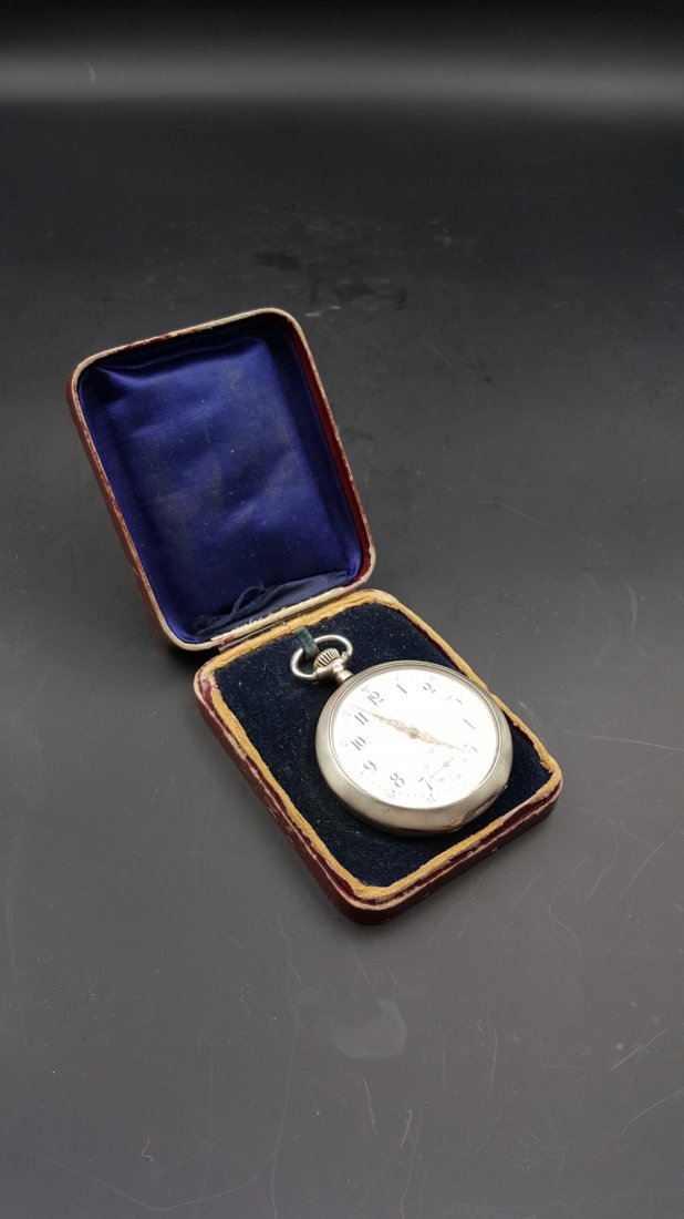 Silver Pocket Watch, Omega, 1900s (1 of 4)