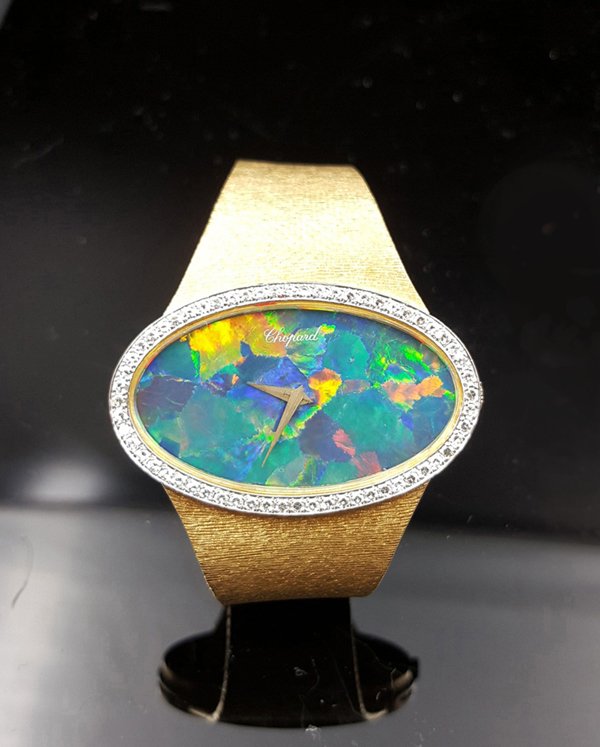 Fine Rare 18k Gold CHOPARD Lady's Wristwatch 1970s (1 of 5)