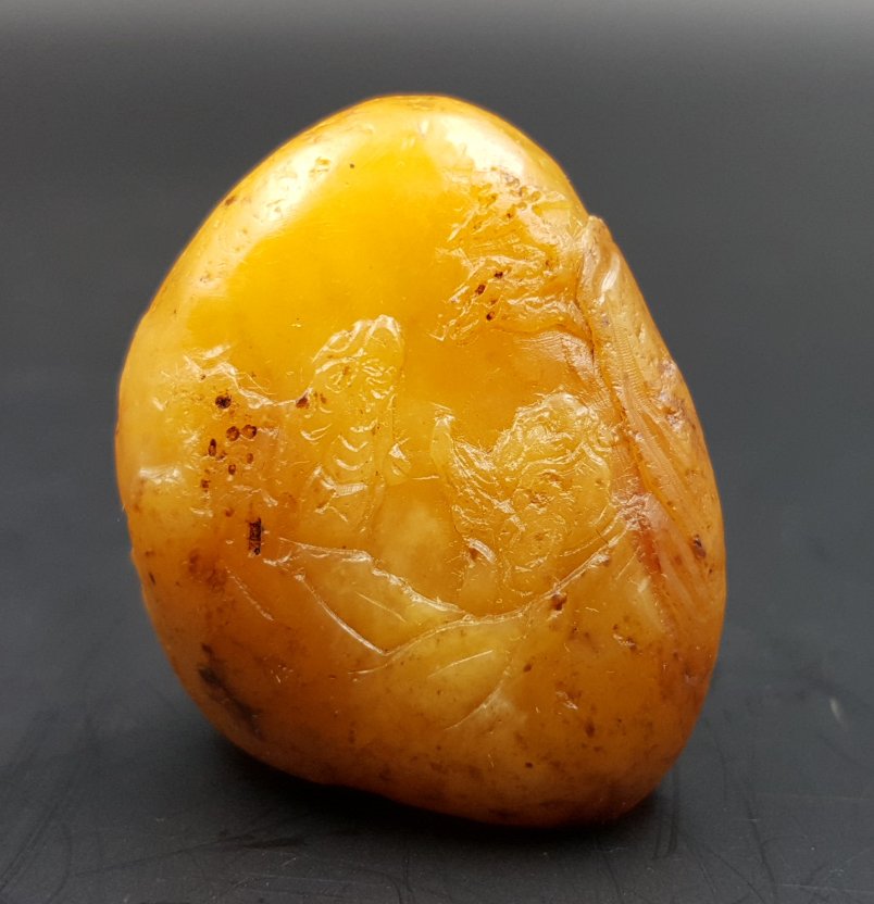 Chinese Soapstone Seal: Height 34mm.