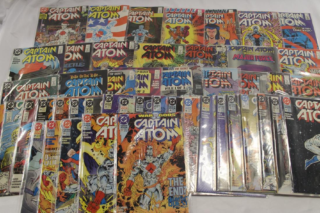 Captain Atom comic book lot (1 of 10)