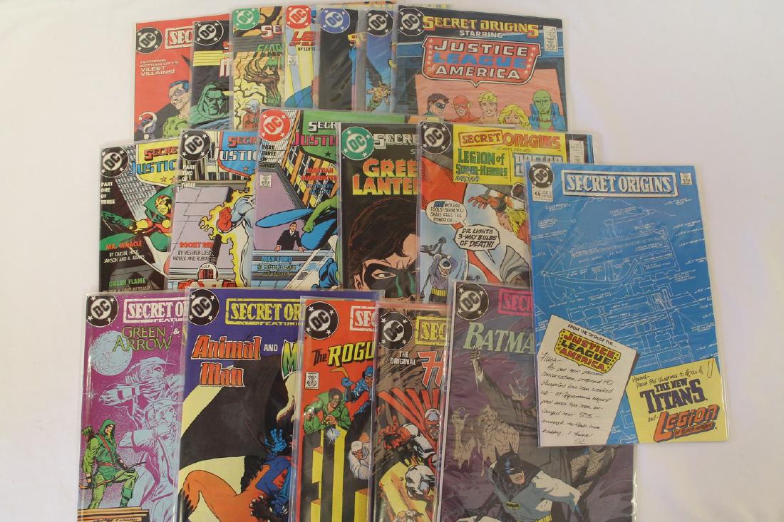 Secret Origins comic lot (1 of 6)
