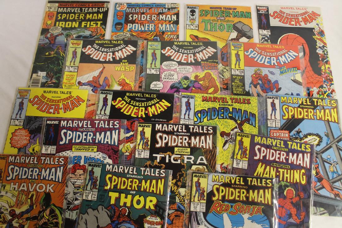 Marvel Tales and Marvel team-up comic book lot (1 of 6)