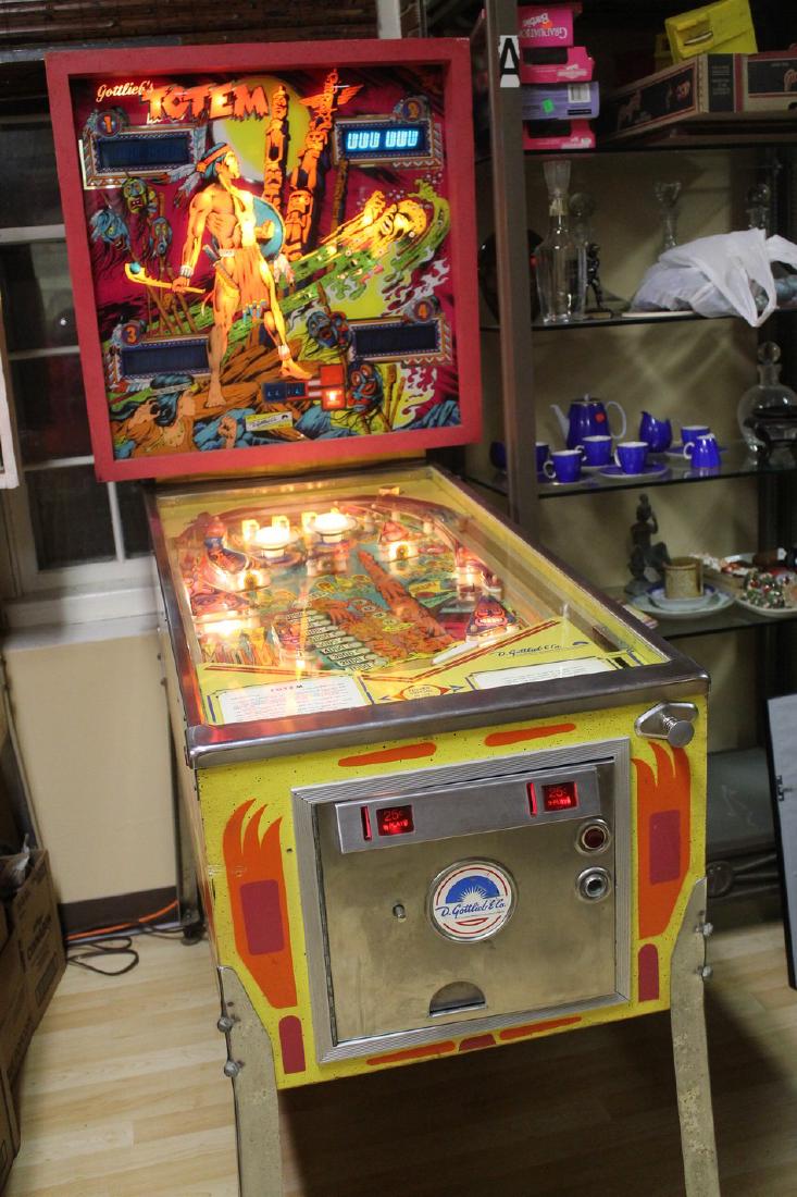 Totem pinball machine (1 of 2)