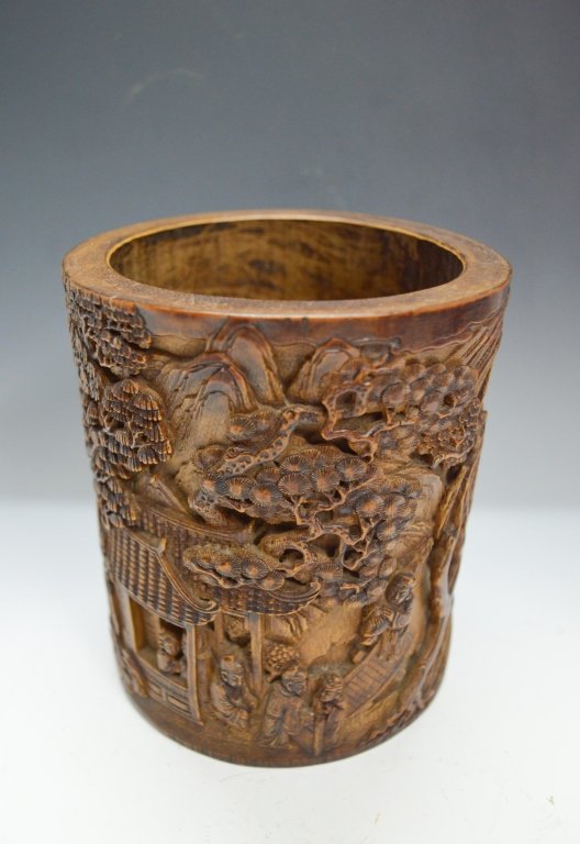 Bamboo Brush Pot (1 of 6)