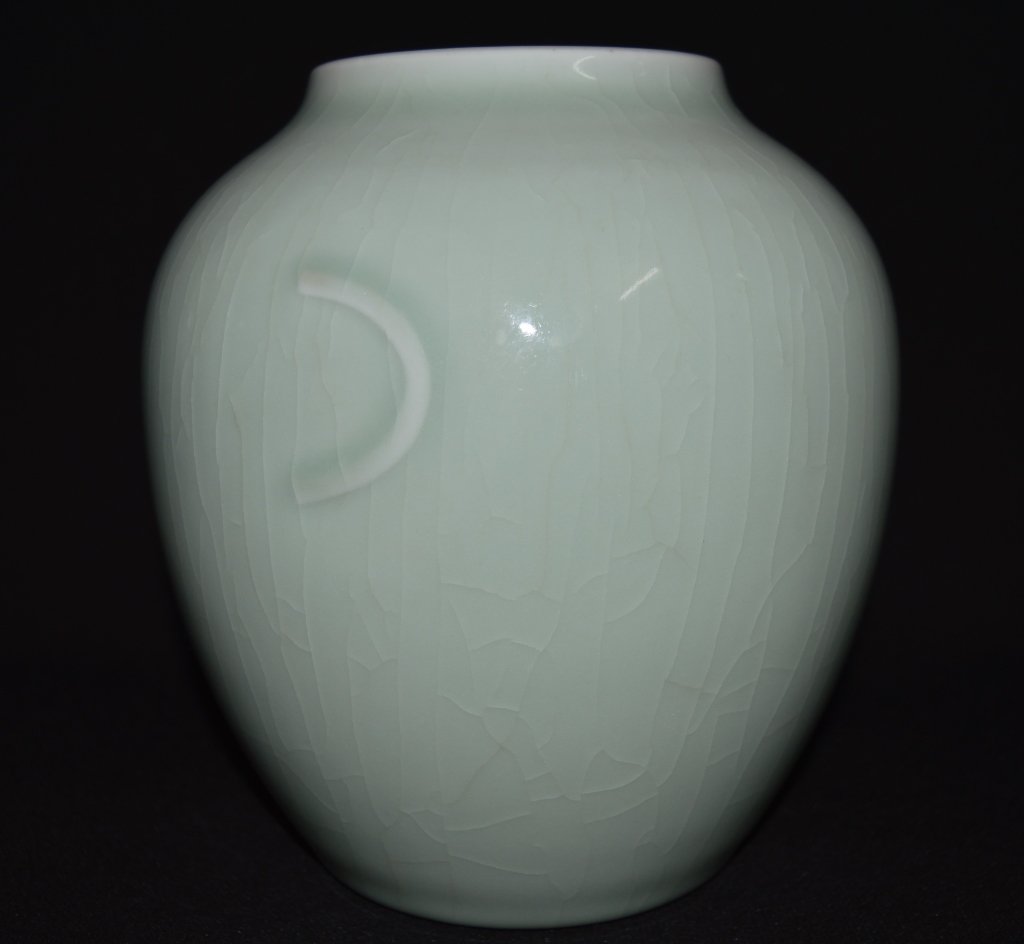 Celadon Glazed Porcelain Jar (1 of 4)